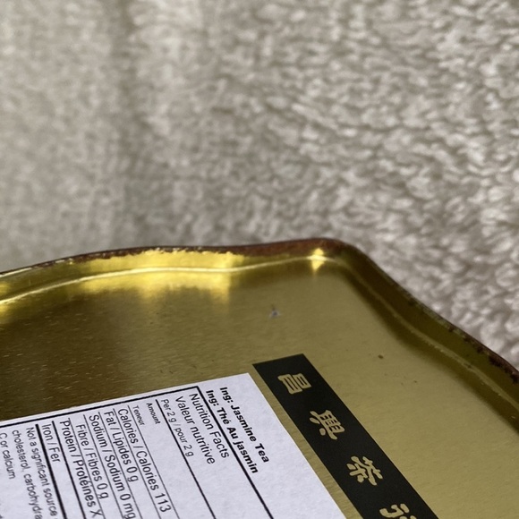 Vintage Jasmine Tea decorative tin Chinese art​​​​ - Picture 9 of 9